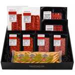 Edición Mundial – Pack Ibérico Gourmet Premium Faustino Gil con Paleta, Lomo, Salchichón, Chorizo + Picos Rústicos d