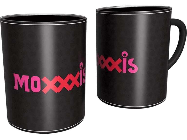 Taza - Koch Media Borderlands 3: Moxxis, Aluminio, Negro. Una taza de gran tamaño y de un material duro (aluminio) resistente a rasguños.