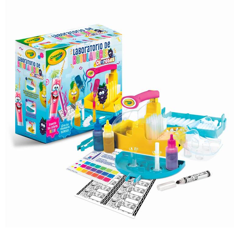 CRAYOLA – Laboratorio de Rotuladores Olorosos Neón, Crea tus Propios Rotuladores
