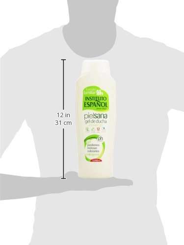 2 x INSTITUTO ESPAÑOL gel de ducha piel sana botella 1250 ml [Unidad 1'76€]