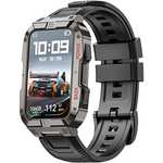 Smartwatch Hombre Mujer IP68, Reloj Inteligentes con 1.57" Pulsómetro Sueño Podómetro, etc..