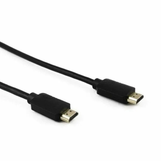 Cable HDMI Nilox 2m V1.4 chapado en oro negro Plug and Play
