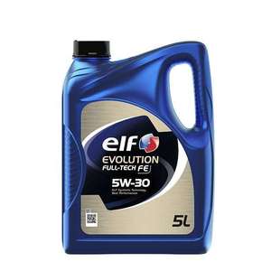 Aceite de motor lubricante elf 5w30 evolution full-tech fe 5 litros