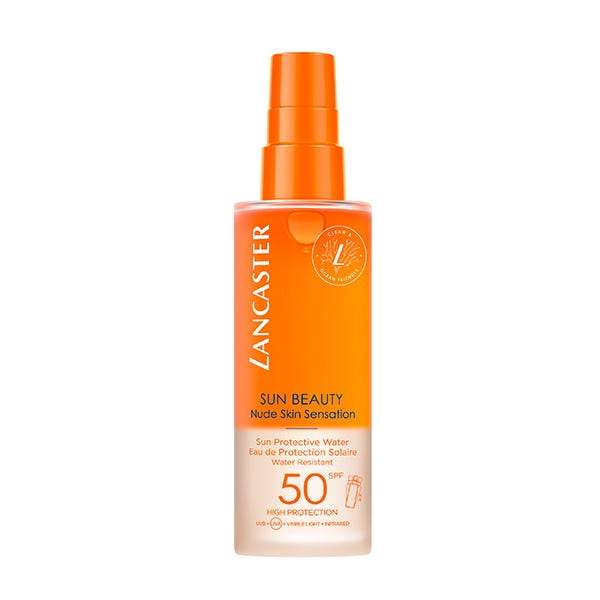 SOLO HOY LANCASTER Sun Beauty Nude Skin Sensation Spf 50 | 150ML Protector solar bifásico