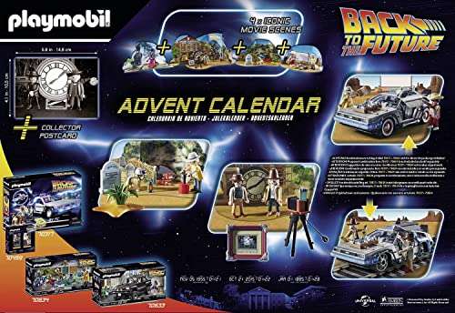 PLAYMOBIL 70576 Calendario de Adviento "Back to the Future Parte III"