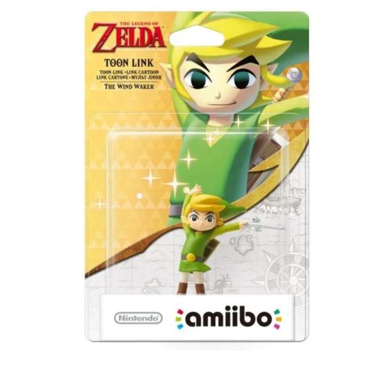 Nintendo Amiibo La Leyenda de Zelda Figura Link Wind Waker