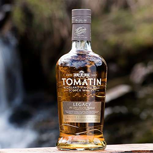 Tomatin Legacy Highland Single Malt Scotch Whisky 43% Vol., 700 ml ( Paquete de 1)