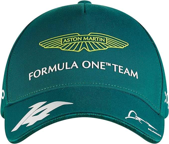 Gorra Oficial Fernando Alonso Team Aston Martin Aramco Cognizant F1 2023 - Verde
