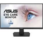 ASUS VA27EHE - Monitor de 27" FullHD (1920x1080, IPS, HDMI, D-Sub, 75Hz, 5ms, Adaptive-Sync, Antiparpadeo), Negro