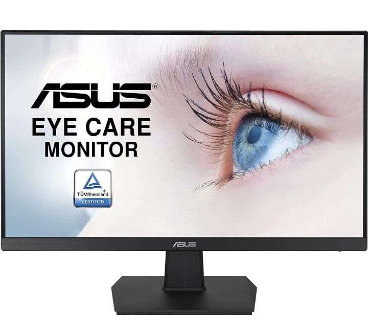 ASUS VA27EHE - Monitor de 27" FullHD (1920x1080, IPS, HDMI, D-Sub, 75Hz, 5ms, Adaptive-Sync, Antiparpadeo), Negro