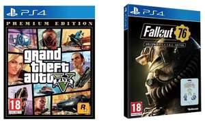 Grand Theft Auto V + Fallout 76 PS4