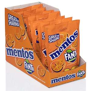 Mentos Fanta Edición Limitada, Caramelo Masticable - 7 bolsas de 160 gr (Total 1120 gr)