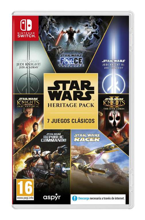 Star Wars Heritage Pack - Nintendo Switch (7 juegos en 1)