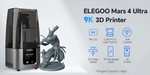 Impresora 3D Elegoo Mars 4 Ultra 9K (DESDE EUROPA)