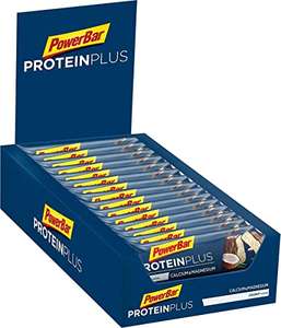 PowerBar Protein Plus + Minerals Coconut 30x35g - Barras de Proteína + Magnesio Calcio y Minerales