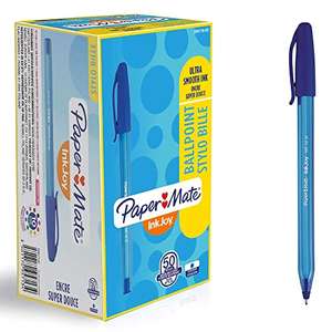 Paper mate: Pack de 50 bolis en color azul (Rojo en descripción) Vendedor externo