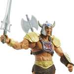 Masters Of The Universe Eternia He-Man vikingo Figura de acción de juguete (Mattel HDR37)