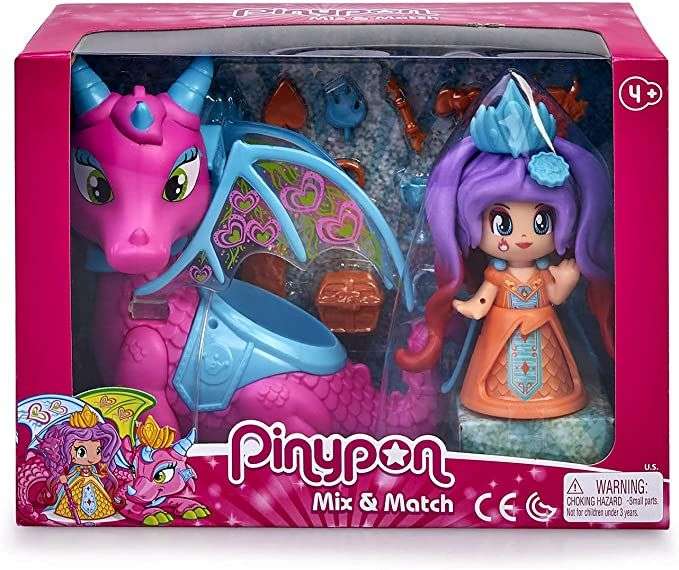 Pinypon- Reina y Dragón Volador