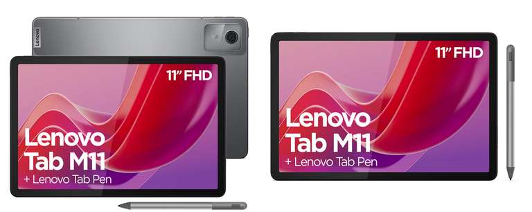 Tablet Lenovo Tab M11 Full HD, 11", 128 GB + 8 GB, Wi-Fi, Lenovo Tab Pen + Funda