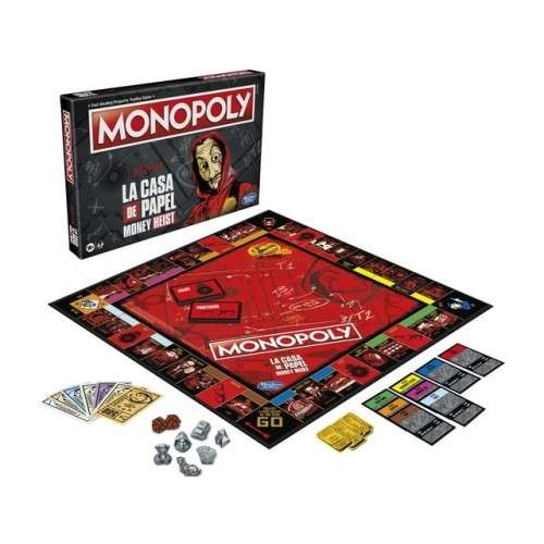 Juego de mesa Monopoly La Casa de Papel Hasbro Gaming