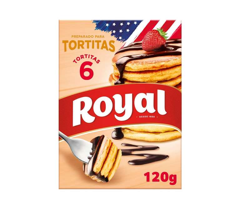 2x Royal Preparado para Tortitas, American Style 6 Tortitas, 120g [0'94€/ud]