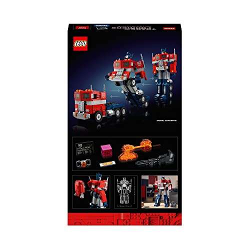 LEGO 10302 Icons Optimus Prime - Aplicando cupón descuento
