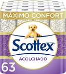 Scottex Acolchado Papel Higiénico - 63 rollos (CR y al tramitar)