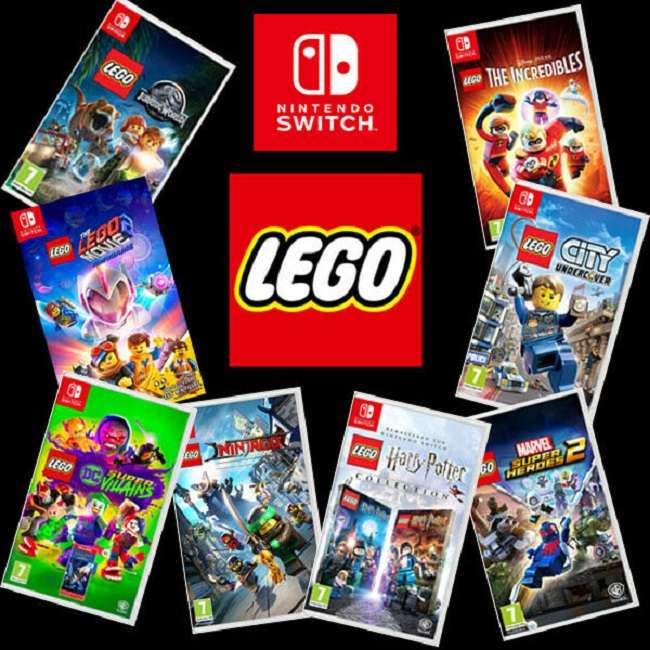 Recopilación Juegos LEGO (PS4, Nintendo Switch, Saga Skywalker o Galactic Edition)