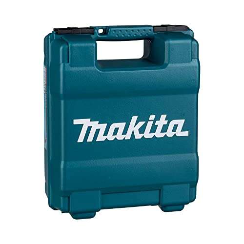 Makita HP488D002 Taladro de percusión 18 V Li-Ion con cargador + 2 baterías de 1,5 A/h + maletín