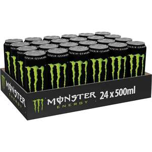 Monster Clásico 24 latas x 500ml (1€/u)