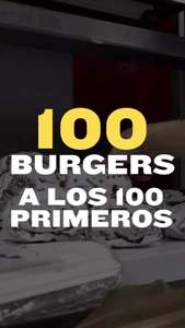 Burger gratis para los 100 primeros que vayan el 02/12/2023 a partir de las 12:00 al restaurante Goiko del C.C. Siete Palmas (Canarias)