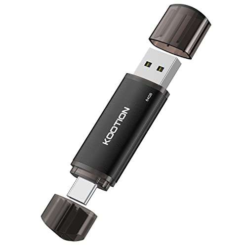 Pen Drive 64 GB 2 en 1 Tipo C y Usb a 6,34 en Amazon con cupón