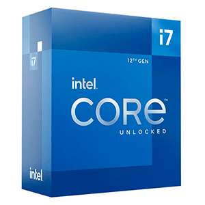 Procesador Intel Core i7-12700K sin disipador/ventilador