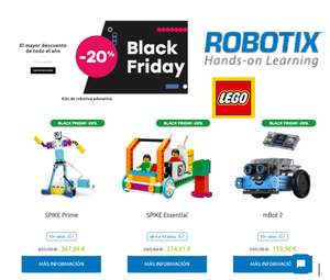 Recopilatorio Kits de robótica educativa LEGO EDUCATION ROBOTIX