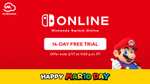14 días gratis Nintendo Switch Online [Algunos países]