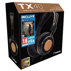 Auriculares VoltEdge TX40 + Shadow Of The Tomb Raider - PS4