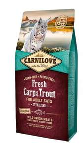 Carnilove Fresh Adult Sterilised con carpa y trucha para gatos