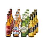 Pack Cerveza Lagers del Mundo - Pack degustación de 12 botellas de 330 ml - Total: 3960 ml [0'76€/ud]