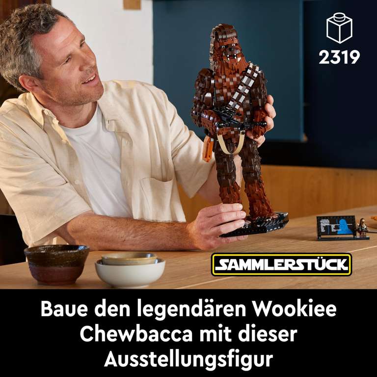 LEGO 75371 Star Wars Chewbacca, Figura Coleccionable de Wookiee con Ballesta