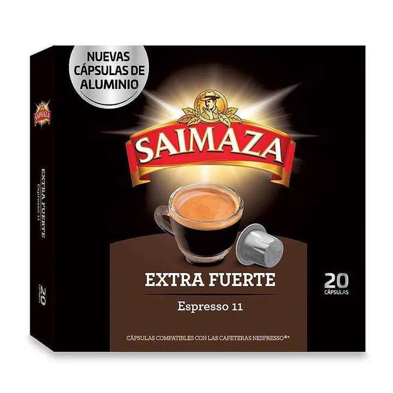 40 cápsulas aluminio Extra Fuerte Saimaza + 3 geles de ducha Tulipán Negro (ver descripción)
