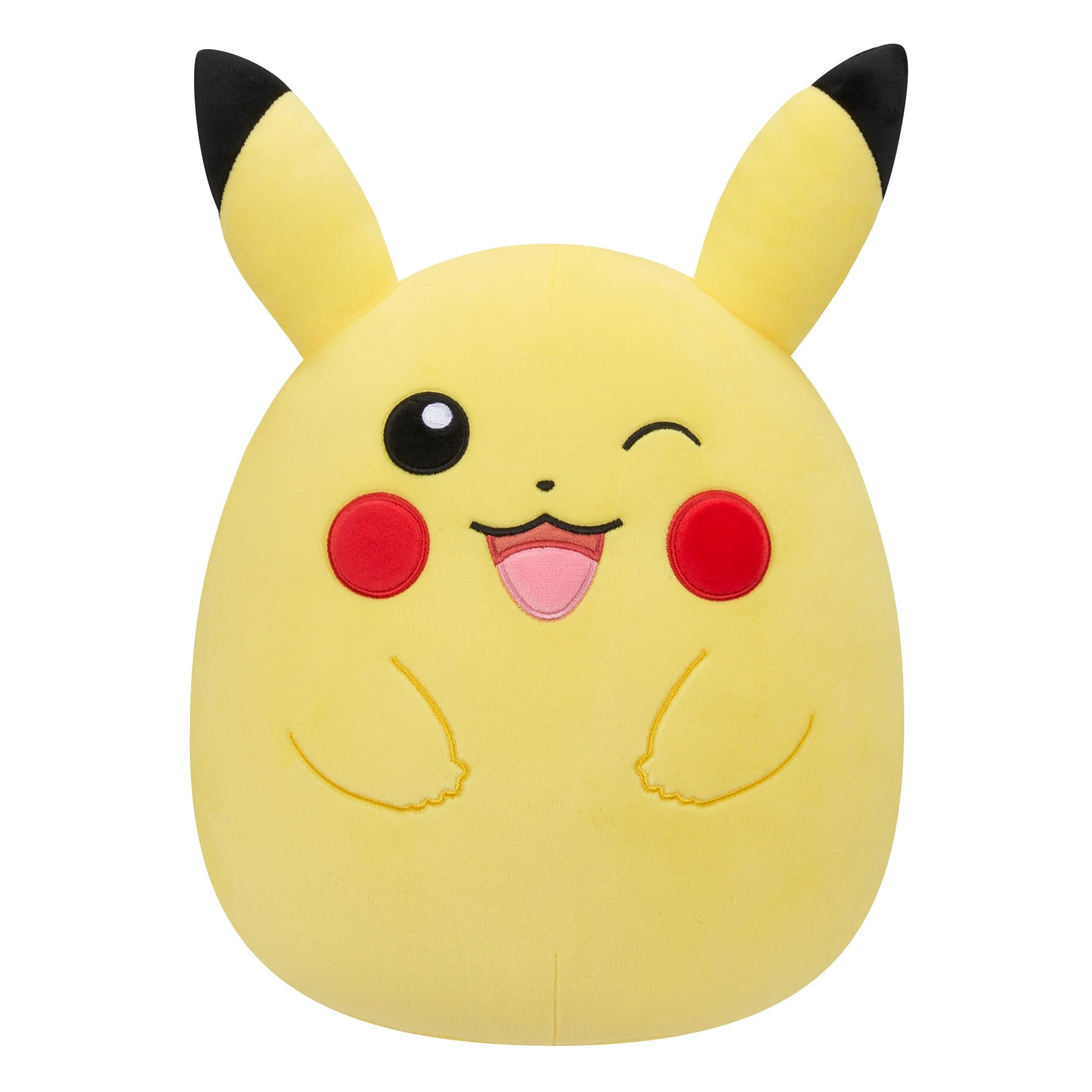 Bizak Squishmallow Guiño 35 cm, Peluche - Cojin Oficial de Pokemon Suave y de Calidad (63220042)