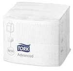 Tork 15830 Xpressnap Fit - Servilletas (2 capas, 21,3 cm de longitud, 720 unidades), color blanco