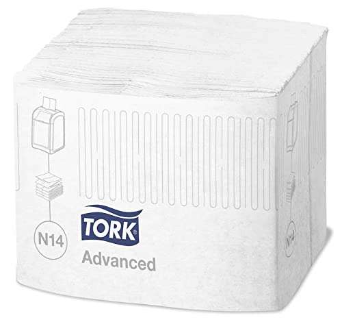 Tork 15830 Xpressnap Fit - Servilletas (2 capas, 21,3 cm de longitud, 720 unidades), color blanco