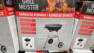 Barbacoa redonda grill meister (Factory Lidl)