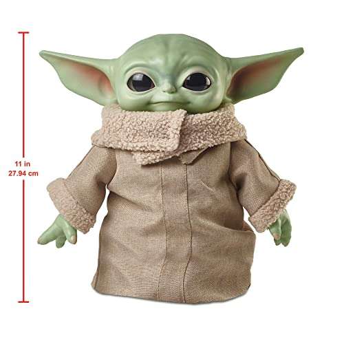 Peluche de Baby Yoda - 28 cm