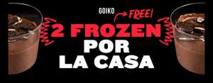 Dos frozen gratis en Goiko si vas acompañado