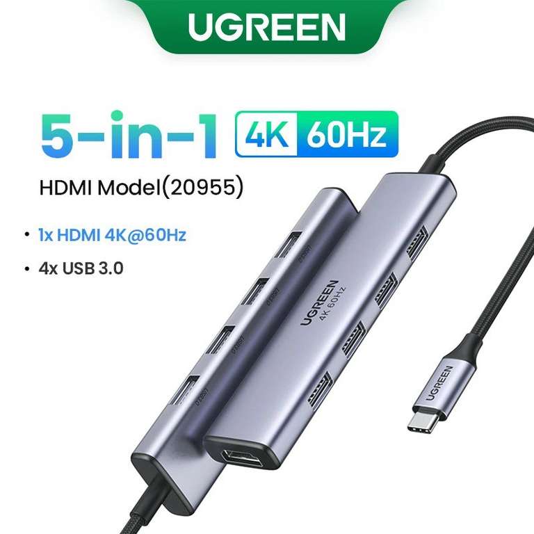 UGREEN - HUB USB tipo C varios a elegir