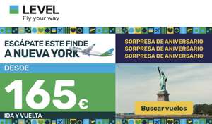 Vuelo a Nueva York desde Barcelona por 165€ i/v! (Junio)