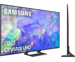 TV LED 75" - Samsung TU75CU8500KXXC, UHD 4K, Dynamic Crystal Color, Object Tracking Sound Lite, Adaptive Sound, Smart TV, Titan Gray
