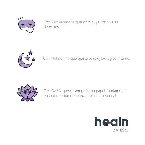 Healn Multi vitamínico para mejorar el sueño (melatonina, valeriana, etc). Aplicar cupón del 35%